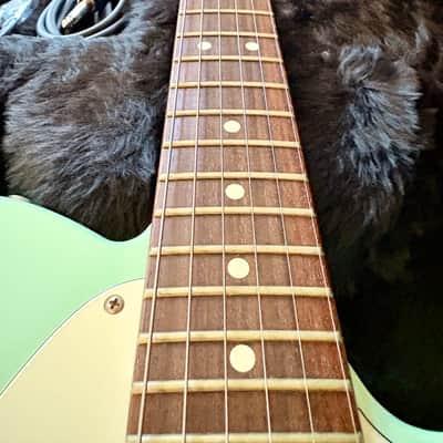 Fender Limited Edition American Professional Telecaster with Rosewood Neck 2017 - 2018 - Surf Green image 4