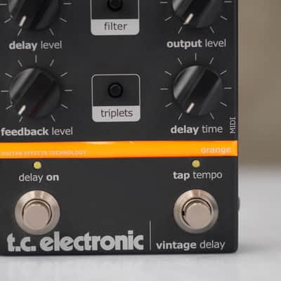 TC Electronic Vintage Delay Effects Pedal w/ Monster Cable #58793 image 4