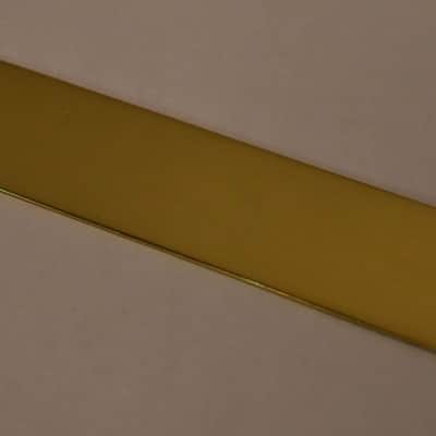 1970s-1980s Schecter USA Dream Machine Undrilled Control Plate Gold Brass NOS image 2