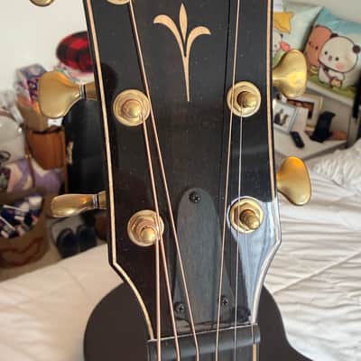 Taylor K24ce.  V-class bracing - Sunburst image 7