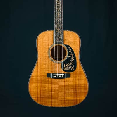 Martin D-45 Custom Tree of Life Premium Highly Flamed Koa NEW image 2
