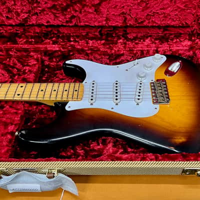 Fender 1954 Fender Stratocaster 70th Anniversary Limited Edition Journeyman Relic Greg Fessler Masterbuilt 2025 - Journey Relic Sunburst image 4