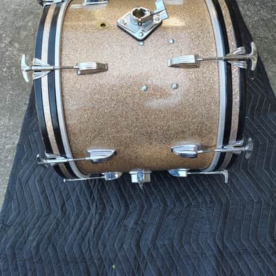Ludwig 14"(Depth)x20"(Diameter) Bass Drum Keystone Badge 1960's image 7
