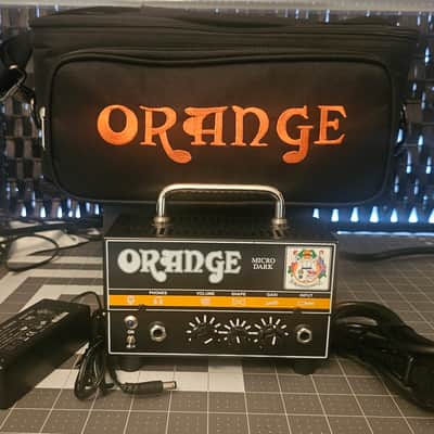 Orange Orange Micro Dark Tube Amp Head - BLACK image 5
