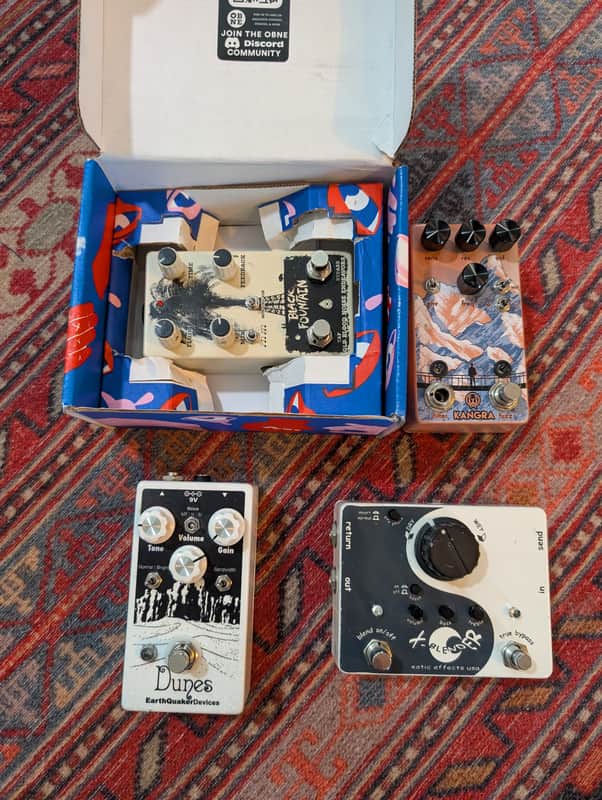 Pedal lot for repair: Keeley, Old Blood, Walrus, Earthquaker Pedal repair lot image 1