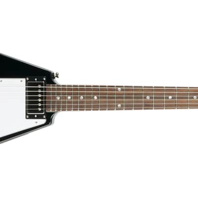 Epiphone Flying V Electric Guitar Ebony Black image 2