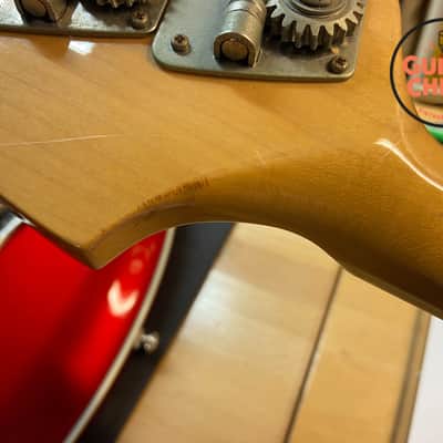 1997 Fender Japan JB75-90US '75 Reissue Jazz Bass – 3-Tone Sunburst | CIJ | USA Pickups | Rosewood Board image 16