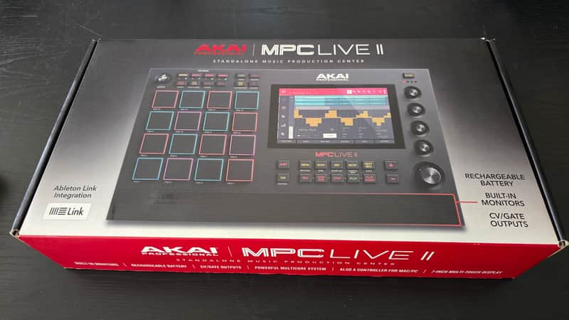 Akai MPC Live II Standalone Sampler / Sequencer 2020 - Present - Black image 1