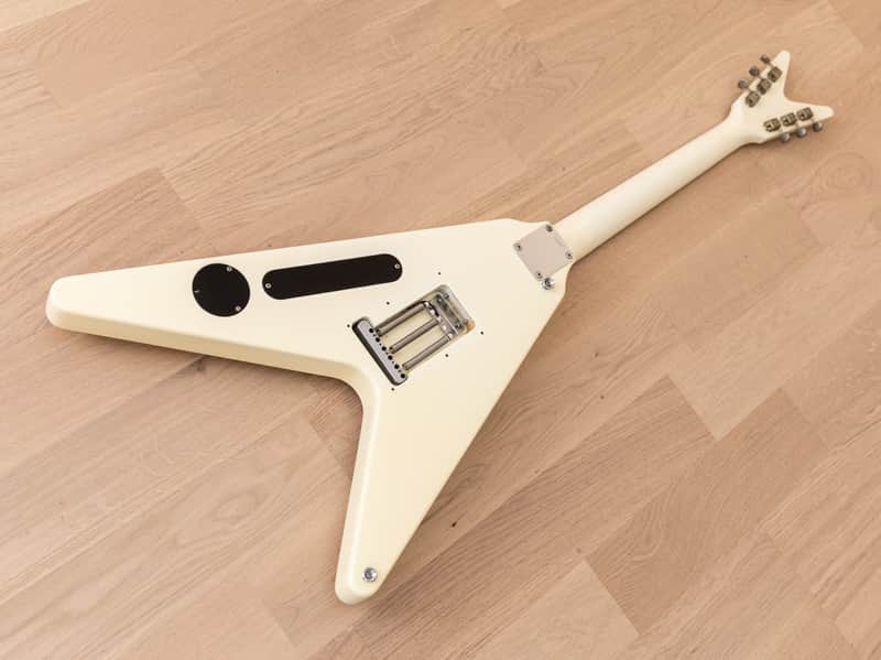 1987 ESP Flying V Vintage Electric Guitar Non-Catalog White w