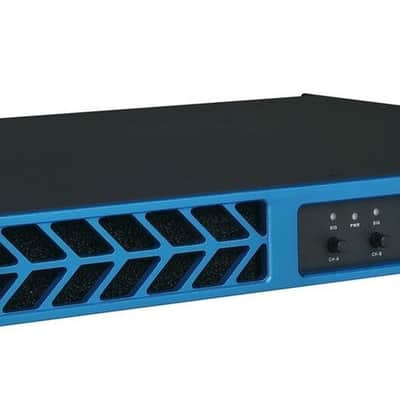 CVR Audio D-1502 BLUE Professional Power Amplifier 1 Space 1500 Watts x4 at 8-Ohms image 1