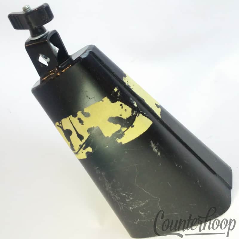 Latin Percussion Black Beauty Cowbell LP 7 1/2"x5 3/4"x2 1/2"Made In USA Vintage image 1