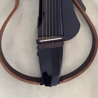 Yamaha SLG200S Silent Guitar 2010s - Tobacco Sunburst image 4