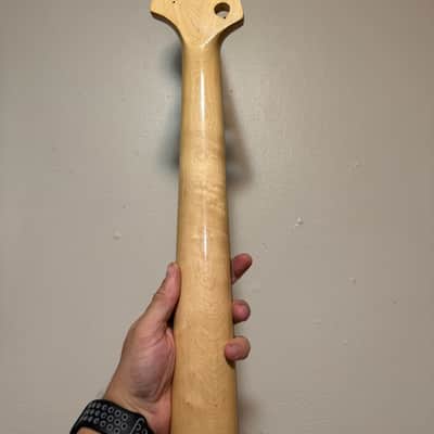 Canadian Maple 5 String Bass Neck 2000s - Gloss image 6
