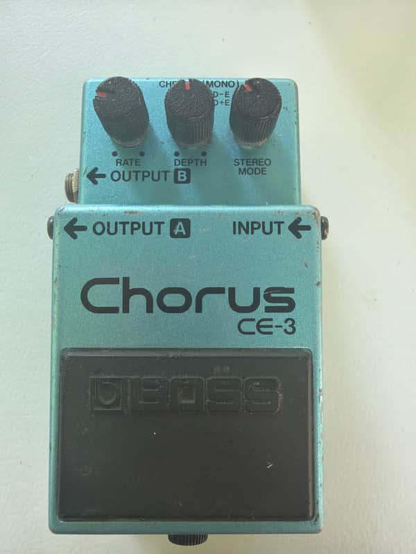 Boss CE-3 Chorus (Black Label) 1982 - 1984 - Blue image 1