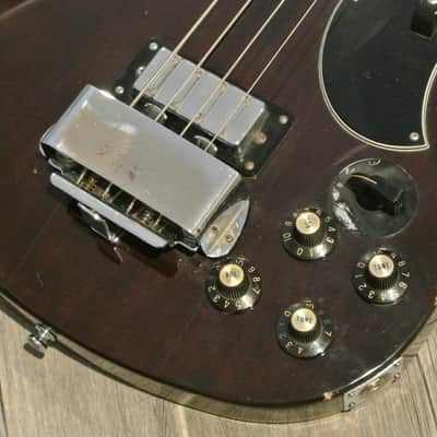 Vintage 1970's El Degas Lawsuit Era EB-3 Bass Copy - Japan? image 5