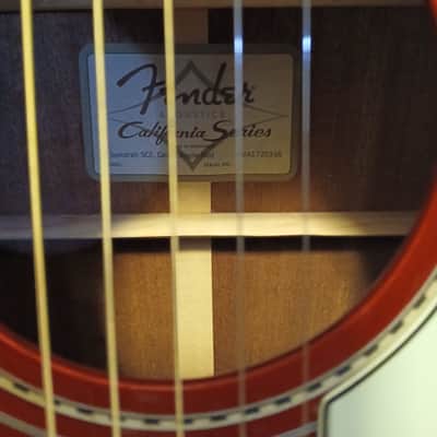 Fender Sonoran SCE 2012 - 2017 - Candy Apple Red image 3
