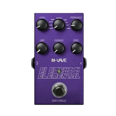 M-vave Elemental Digital Delay Pedal, 9 Different Delay Effects, Supporr for TAP and HOLD Mode,price include the import duty to US buyer