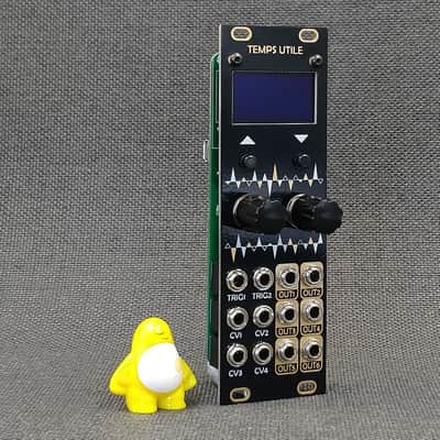 MXMXMX Micro Temps Utile uT_U uTu - Eurorack Module - Custom Black Gold Panel image 4
