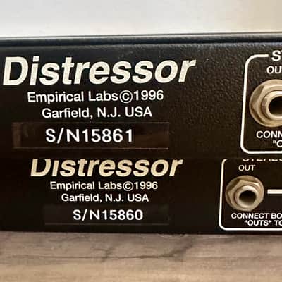 (2) Empirical Labs EL8-X Distressor with British Mode 2010s - Black image 4