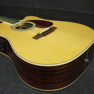 Carvin Cobalt 850 Single Cutaway Acoustic Electric Guitar w/ Hardshell Case image 5