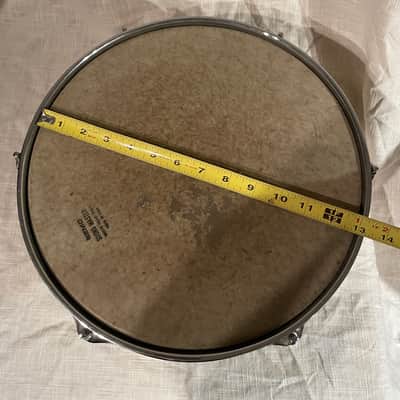 Pre-WWII Riveted Brass 6x13 Drum – Chicago Era Construction – No Extra Holes image 14