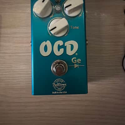 Fulltone Custom Shop OCD-GE Germanium Overdrive 2019 - Tahitian Teal image 1