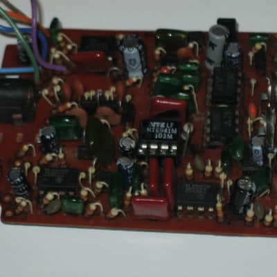 FOR PARTS/FOR REPAIR Ibanez Maxon CS9 from 1982 CIRCUIT BOARD with Mounted Parts, Width Potentiometer +Wires, 2 Other Wires, Power Jack (NO: Switch, OUT Jacks, IN Jack, LED, Other Wires, Battery Clip, External Parts) what's pictured is what's for sale image 19