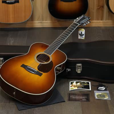 Santa Cruz OM 12-String Acoustic Guitar Sunburst + OHSC