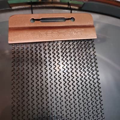 Ludwig 5x14" Vistalite Acrylic 10-Lug Snare Drum with P-85 Strainer 1970s - Clear image 11