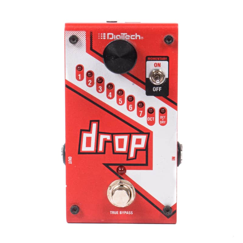 DigiTech - Drop Compact Polyphonic Pitch-Shifter Pedal - w/PSU USED image 1