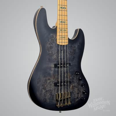 Marcus Miller V10 4-string Bass Guitar - Trans Black Satin image 4