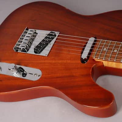 Fender American Select Carved Top Koa Telecaster 2012 - Sienna Edge Burst image 17