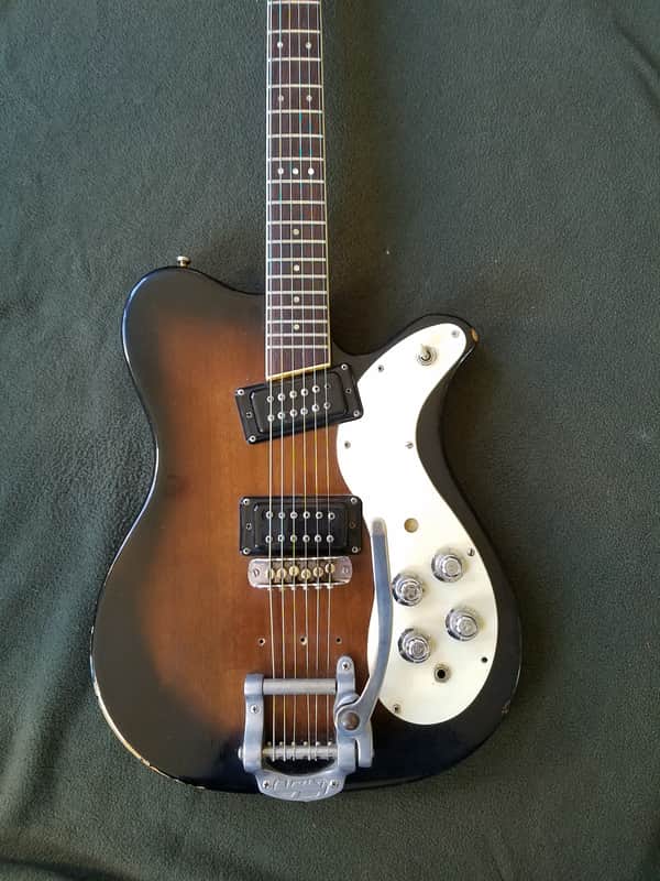 Mosrite 350 Mono 1972 Walnut Sunburst image 1