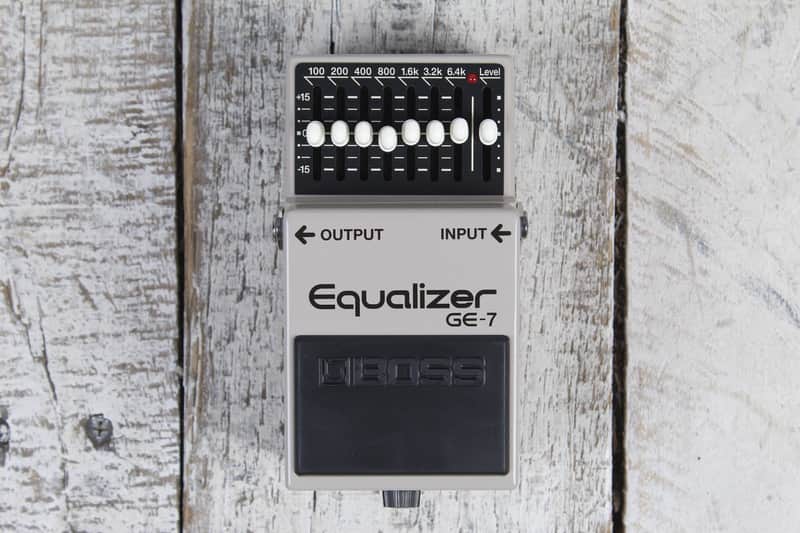 Boss GE-7 7 Band EQ Equalizer Pedal Electric Guitar Equalizer Effects Pedal image 1