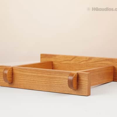 Natural Oak Wood Speaker Stands (Pair)– for 12" Vintage Speakers-10 year WRT image 8