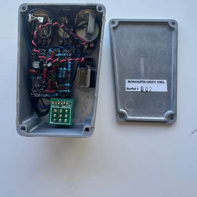 Monolith Grey Owl Fuzz – Boutique Silicon Overdrive/Fuzz – Articulate Muff-Style – Excellent image 6