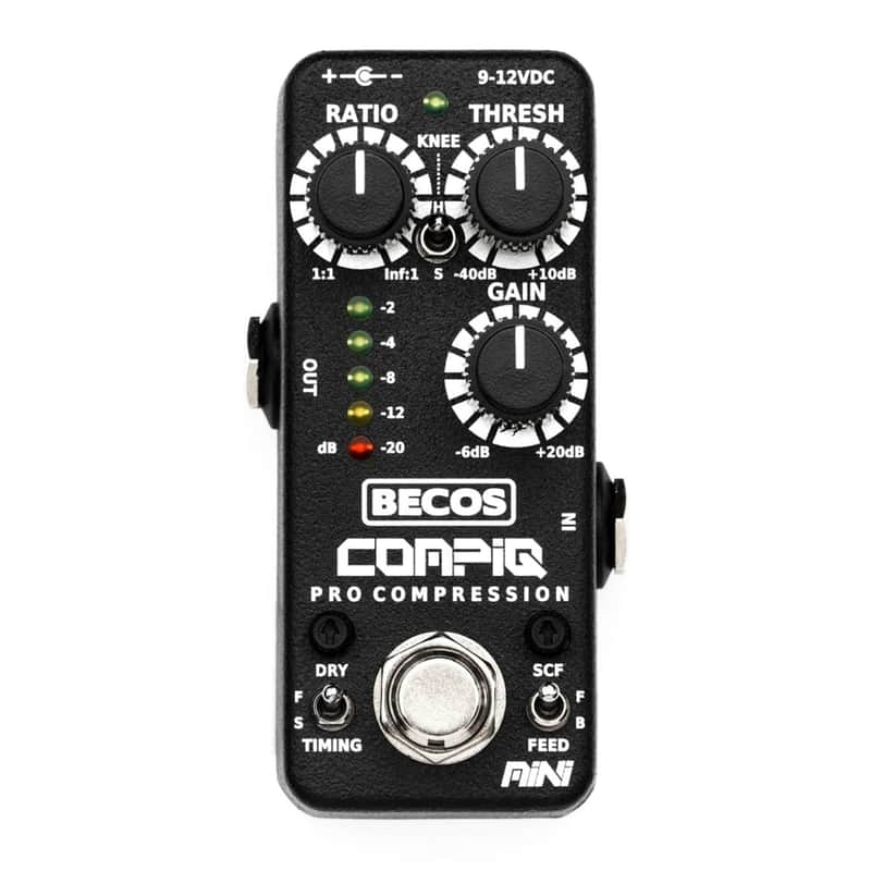 BECOS CompIQ MINI Pro Compressor Pedal For Guitar & Bass image 1