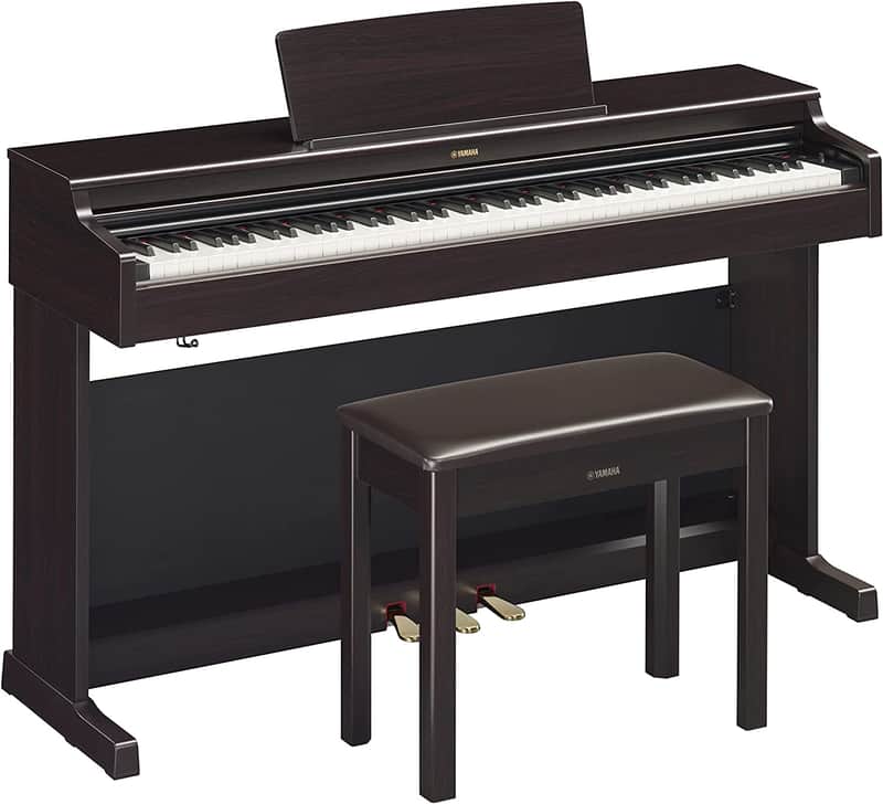 Yamaha YDP-165 Arius 88-Key Digital Piano with Bench - Rosewood image 1