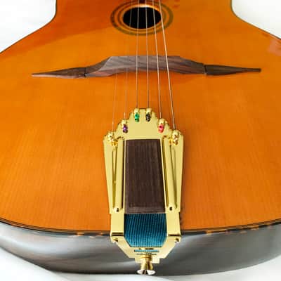 Cafe Americain Paris - 'Manon' - Gypsy Jazz Guitar - Made in France - LEFT HANDED - (with case) image 11