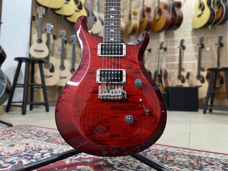 Paul Reed Smith PRS - S2 CUSTOM 24 FIRE RED BURST image 1