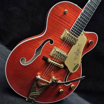 2018 Gretsch G6120TFM Players Edition Nashville with String-Thru Bigsby & OHSC image 1