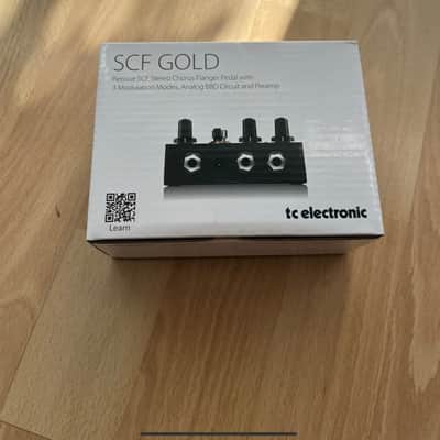 TC Electronic SCF Gold Stereo Chorus + Pitch Modulator & Flanger Reissue 2022 - Present - Black image 1