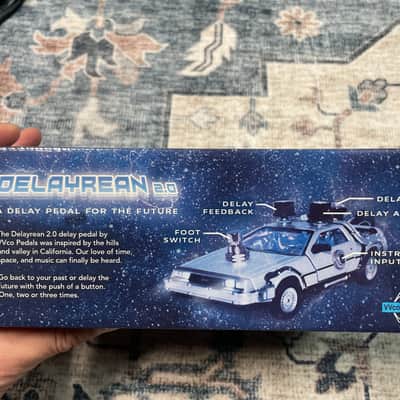 VVco Delayrean 2.0 Delay Pedal Delorean Collectable Model - Back To The Future image 14
