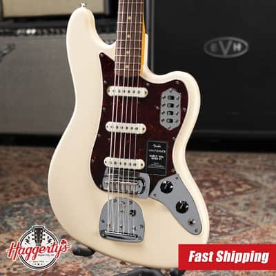 Fender Vintera III Early '60s Bass VI - Olympic White with Gig Bag image 1