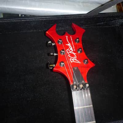 B.C. Rich 5 Piece Quilt Top NJ Neck Thru Series Jr. V w/CASE image 3