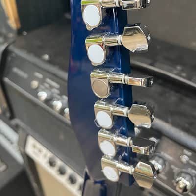 Tokai Talbo Blazing Fire Wilkinson Aluminum 2000s - Platinum Blue image 9