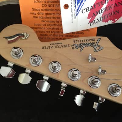 Fender 40th Anniversary USA Stratocaster Strat RARE Aluminum Edition image 3