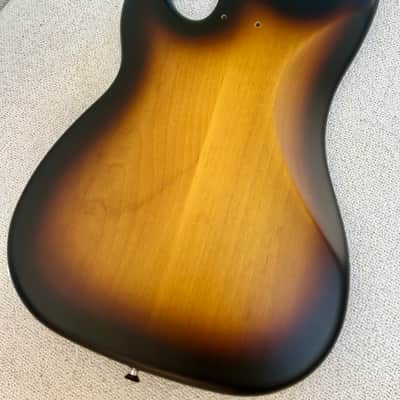 *MINT* 2026 Warmoth 50s Precision Bass Body, Matte 2 Tone Burst image 2