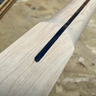 Luthier Made Precision Bass neck image 8