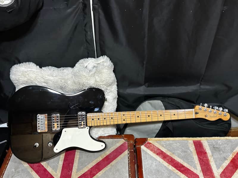 Fender Special Edition Cobronita Telecaster Electric Guitar Black image 1